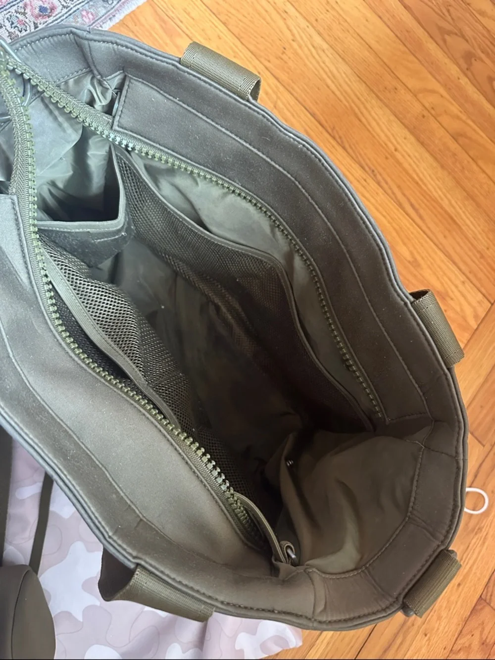 Dagne Dover Wade Diaper Bag in Dark Moss